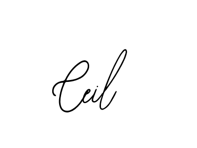 How to make Ceil signature? Bearetta-2O07w is a professional autograph style. Create handwritten signature for Ceil name. Ceil signature style 12 images and pictures png