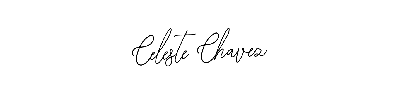 How to make Celeste Chavez name signature. Use Bearetta-2O07w style for creating short signs online. This is the latest handwritten sign. Celeste Chavez signature style 12 images and pictures png