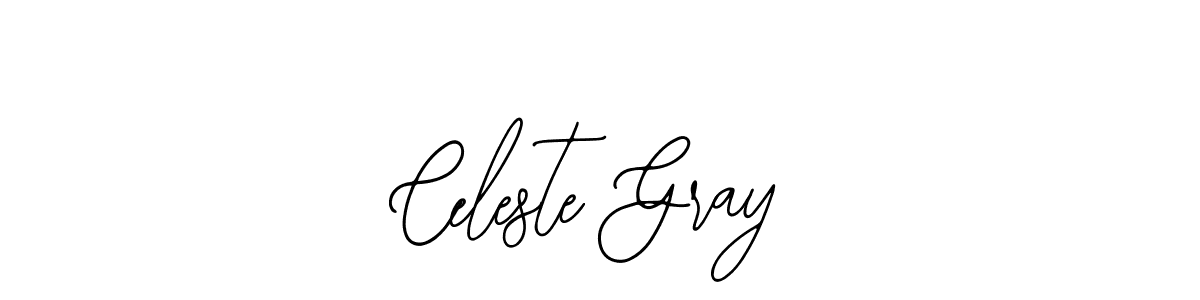 How to make Celeste Gray signature? Bearetta-2O07w is a professional autograph style. Create handwritten signature for Celeste Gray name. Celeste Gray signature style 12 images and pictures png