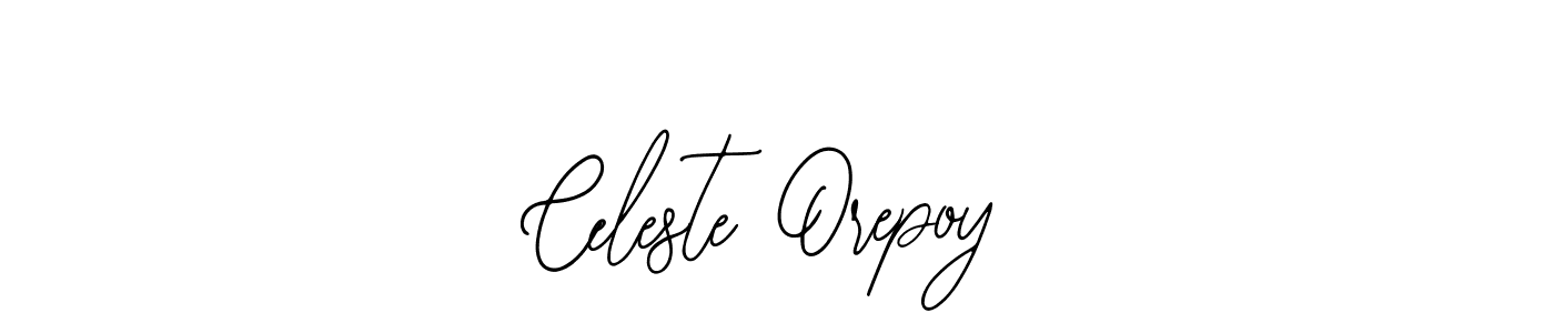 How to Draw Celeste Orepoy signature style? Bearetta-2O07w is a latest design signature styles for name Celeste Orepoy. Celeste Orepoy signature style 12 images and pictures png