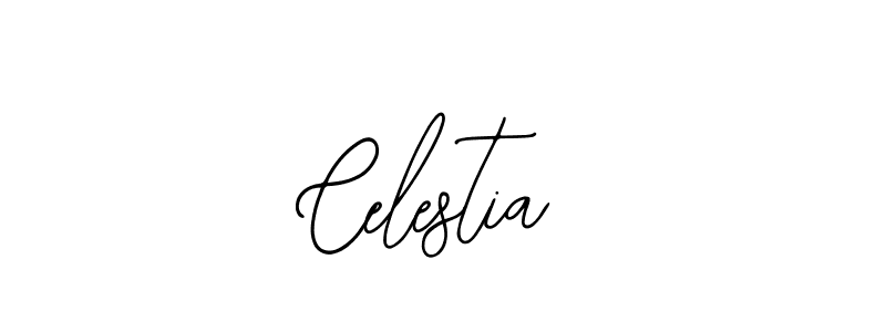 Design your own signature with our free online signature maker. With this signature software, you can create a handwritten (Bearetta-2O07w) signature for name Celestia. Celestia signature style 12 images and pictures png