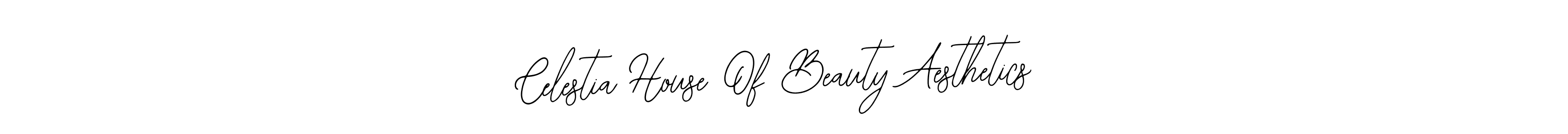 Celestia House Of Beauty Aesthetics stylish signature style. Best Handwritten Sign (Bearetta-2O07w) for my name. Handwritten Signature Collection Ideas for my name Celestia House Of Beauty Aesthetics. Celestia House Of Beauty Aesthetics signature style 12 images and pictures png