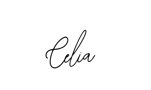 Design your own signature with our free online signature maker. With this signature software, you can create a handwritten (Bearetta-2O07w) signature for name Celia. Celia signature style 12 images and pictures png