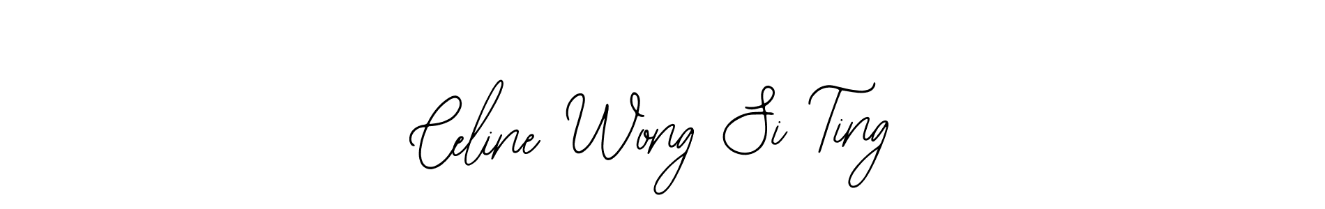 Design your own signature with our free online signature maker. With this signature software, you can create a handwritten (Bearetta-2O07w) signature for name Celine Wong Si Ting. Celine Wong Si Ting signature style 12 images and pictures png