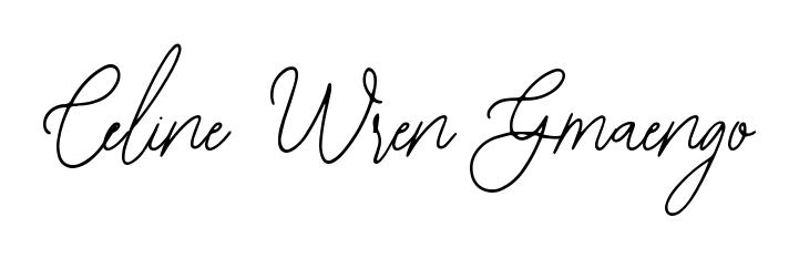Discover the perfect balance of readability and style for Celine Wren Gmaengo with Bearetta-2O07w font. Create your dream signature today. Celine Wren Gmaengo signature style 12 images and pictures png