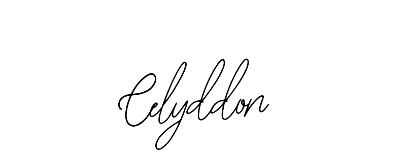 Design your own signature with our free online signature maker. With this signature software, you can create a handwritten (Bearetta-2O07w) signature for name Celyddon. Celyddon signature style 12 images and pictures png