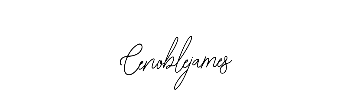 How to make Cenoblejames name signature. Use Bearetta-2O07w style for creating short signs online. This is the latest handwritten sign. Cenoblejames signature style 12 images and pictures png