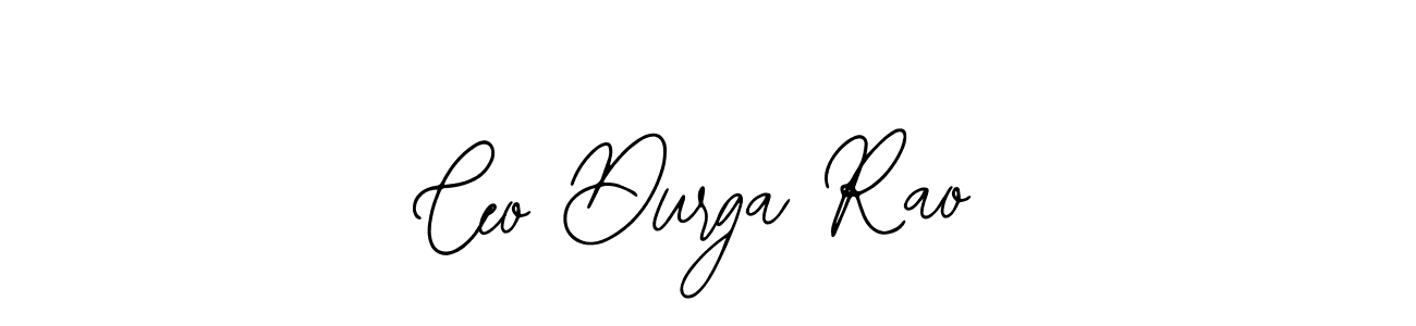 You should practise on your own different ways (Bearetta-2O07w) to write your name (Ceo Durga Rao) in signature. don't let someone else do it for you. Ceo Durga Rao signature style 12 images and pictures png