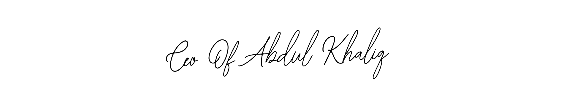 Ceo Of Abdul Khaliq stylish signature style. Best Handwritten Sign (Bearetta-2O07w) for my name. Handwritten Signature Collection Ideas for my name Ceo Of Abdul Khaliq. Ceo Of Abdul Khaliq signature style 12 images and pictures png