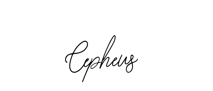 You should practise on your own different ways (Bearetta-2O07w) to write your name (Cepheus) in signature. don't let someone else do it for you. Cepheus signature style 12 images and pictures png