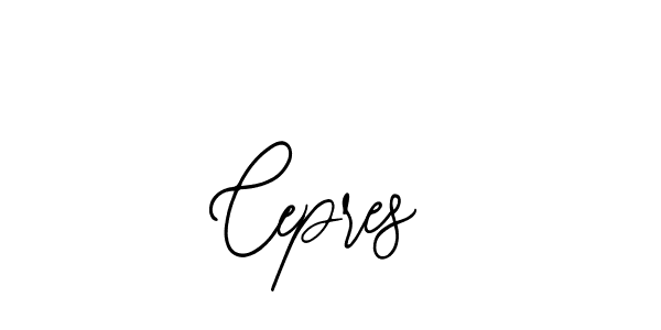 The best way (Bearetta-2O07w) to make a short signature is to pick only two or three words in your name. The name Cepres include a total of six letters. For converting this name. Cepres signature style 12 images and pictures png