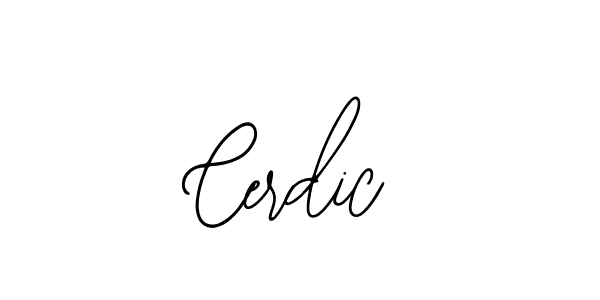You should practise on your own different ways (Bearetta-2O07w) to write your name (Cerdic) in signature. don't let someone else do it for you. Cerdic signature style 12 images and pictures png