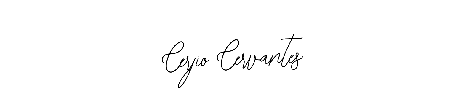 It looks lik you need a new signature style for name Cerjio Cervantes. Design unique handwritten (Bearetta-2O07w) signature with our free signature maker in just a few clicks. Cerjio Cervantes signature style 12 images and pictures png
