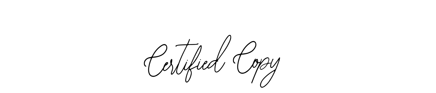 if you are searching for the best signature style for your name Certified Copy. so please give up your signature search. here we have designed multiple signature styles  using Bearetta-2O07w. Certified Copy signature style 12 images and pictures png