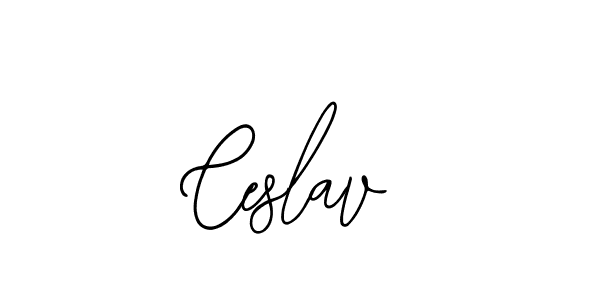 Ceslav stylish signature style. Best Handwritten Sign (Bearetta-2O07w) for my name. Handwritten Signature Collection Ideas for my name Ceslav. Ceslav signature style 12 images and pictures png