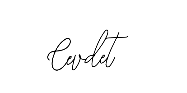 Design your own signature with our free online signature maker. With this signature software, you can create a handwritten (Bearetta-2O07w) signature for name Cevdet. Cevdet signature style 12 images and pictures png