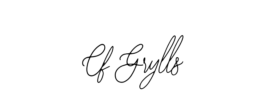 Best and Professional Signature Style for Cf Grylls. Bearetta-2O07w Best Signature Style Collection. Cf Grylls signature style 12 images and pictures png