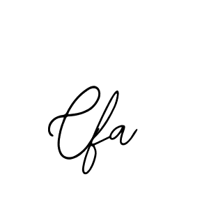 You should practise on your own different ways (Bearetta-2O07w) to write your name (Cfa) in signature. don't let someone else do it for you. Cfa signature style 12 images and pictures png