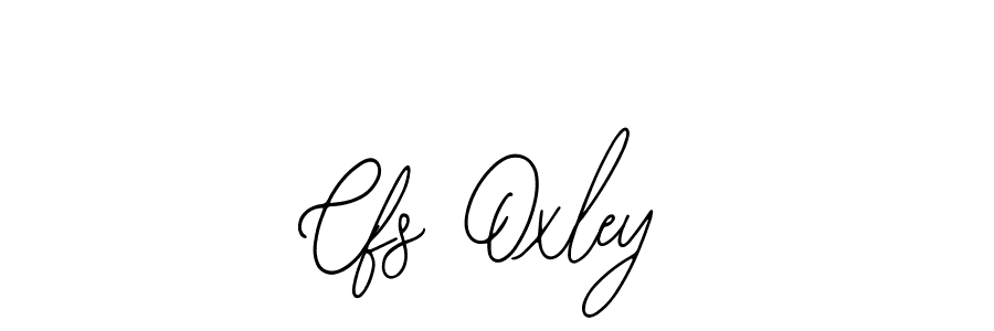 Make a beautiful signature design for name Cfs Oxley. With this signature (Bearetta-2O07w) style, you can create a handwritten signature for free. Cfs Oxley signature style 12 images and pictures png