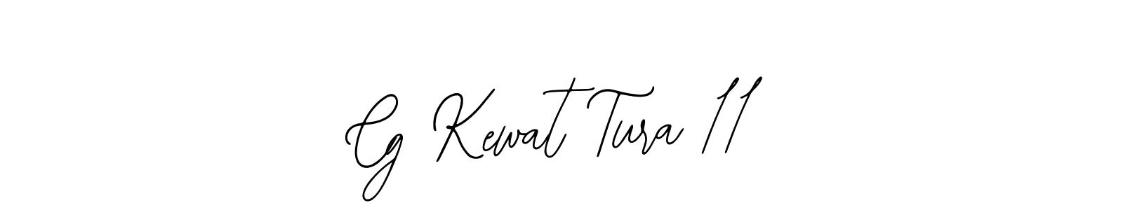 How to make Cg Kewat Tura 11 signature? Bearetta-2O07w is a professional autograph style. Create handwritten signature for Cg Kewat Tura 11 name. Cg Kewat Tura 11 signature style 12 images and pictures png