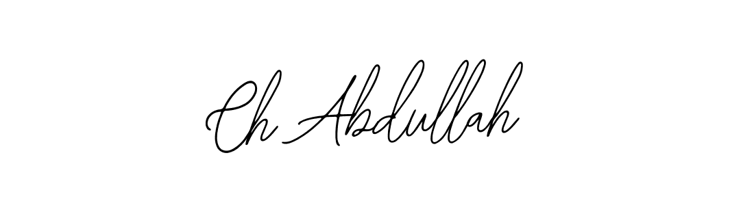 Best and Professional Signature Style for Ch Abdullah. Bearetta-2O07w Best Signature Style Collection. Ch Abdullah signature style 12 images and pictures png
