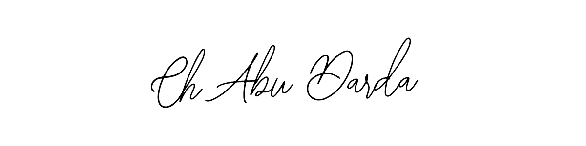 Design your own signature with our free online signature maker. With this signature software, you can create a handwritten (Bearetta-2O07w) signature for name Ch Abu Darda. Ch Abu Darda signature style 12 images and pictures png