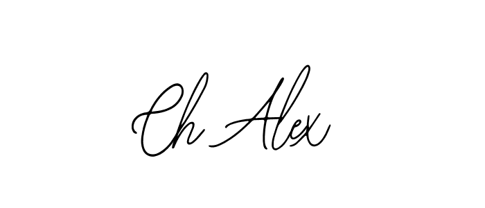 The best way (Bearetta-2O07w) to make a short signature is to pick only two or three words in your name. The name Ch Alex include a total of six letters. For converting this name. Ch Alex signature style 12 images and pictures png