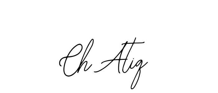 Create a beautiful signature design for name Ch Atiq. With this signature (Bearetta-2O07w) fonts, you can make a handwritten signature for free. Ch Atiq signature style 12 images and pictures png