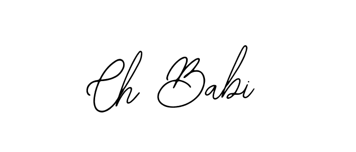 Bearetta-2O07w is a professional signature style that is perfect for those who want to add a touch of class to their signature. It is also a great choice for those who want to make their signature more unique. Get Ch Babi name to fancy signature for free. Ch Babi signature style 12 images and pictures png