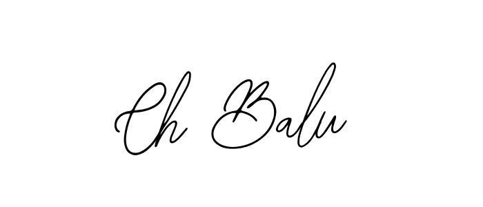 Make a beautiful signature design for name Ch Balu. Use this online signature maker to create a handwritten signature for free. Ch Balu signature style 12 images and pictures png