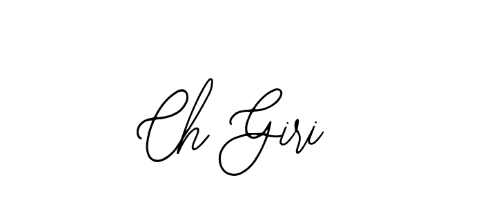 The best way (Bearetta-2O07w) to make a short signature is to pick only two or three words in your name. The name Ch Giri include a total of six letters. For converting this name. Ch Giri signature style 12 images and pictures png