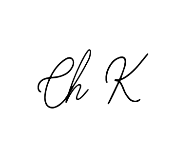 Make a beautiful signature design for name Ch K. With this signature (Bearetta-2O07w) style, you can create a handwritten signature for free. Ch K signature style 12 images and pictures png