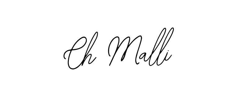 Make a beautiful signature design for name Ch Malli. Use this online signature maker to create a handwritten signature for free. Ch Malli signature style 12 images and pictures png