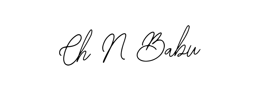 Make a beautiful signature design for name Ch N Babu. Use this online signature maker to create a handwritten signature for free. Ch N Babu signature style 12 images and pictures png