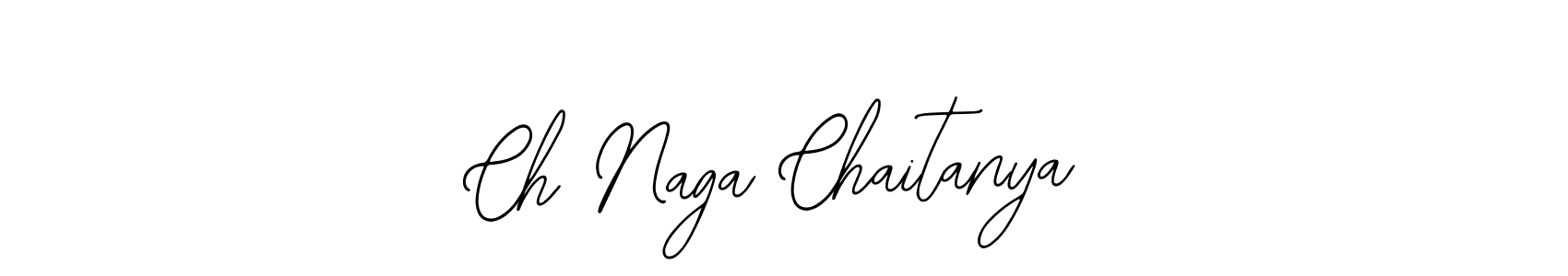 Design your own signature with our free online signature maker. With this signature software, you can create a handwritten (Bearetta-2O07w) signature for name Ch Naga Chaitanya. Ch Naga Chaitanya signature style 12 images and pictures png