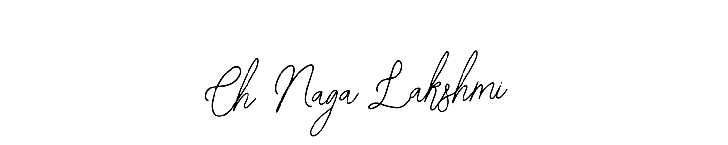 The best way (Bearetta-2O07w) to make a short signature is to pick only two or three words in your name. The name Ch Naga Lakshmi include a total of six letters. For converting this name. Ch Naga Lakshmi signature style 12 images and pictures png