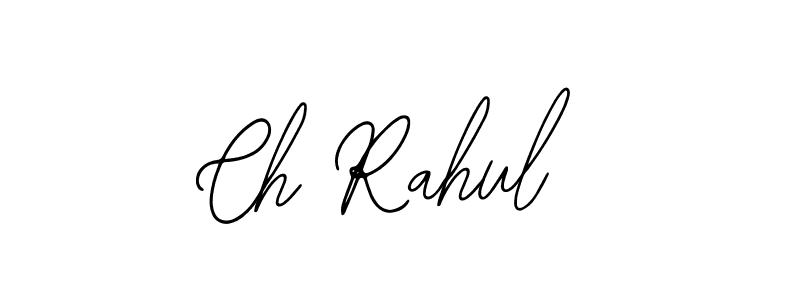 You can use this online signature creator to create a handwritten signature for the name Ch Rahul. This is the best online autograph maker. Ch Rahul signature style 12 images and pictures png