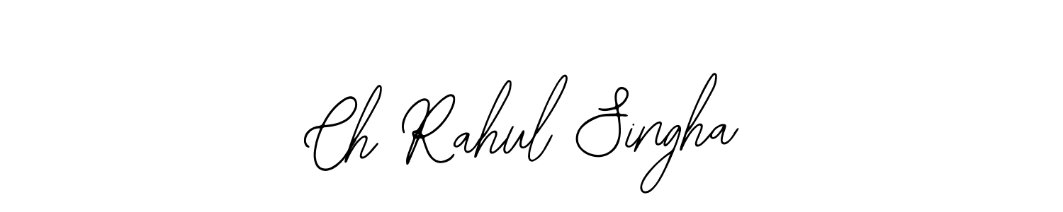 Design your own signature with our free online signature maker. With this signature software, you can create a handwritten (Bearetta-2O07w) signature for name Ch Rahul Singha. Ch Rahul Singha signature style 12 images and pictures png