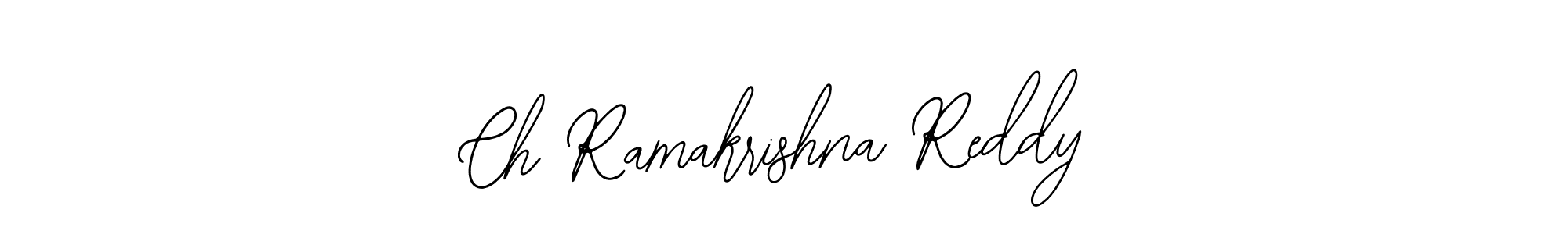 Make a short Ch Ramakrishna Reddy signature style. Manage your documents anywhere anytime using Bearetta-2O07w. Create and add eSignatures, submit forms, share and send files easily. Ch Ramakrishna Reddy signature style 12 images and pictures png