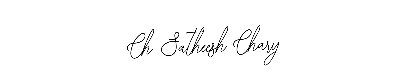 Make a beautiful signature design for name Ch Satheesh Chary. Use this online signature maker to create a handwritten signature for free. Ch Satheesh Chary signature style 12 images and pictures png