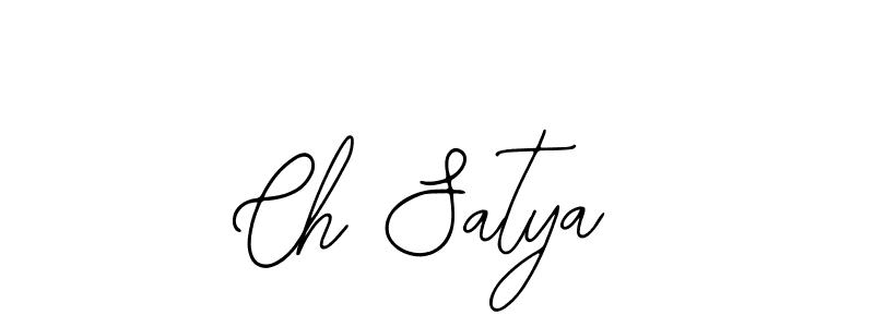 Make a short Ch Satya signature style. Manage your documents anywhere anytime using Bearetta-2O07w. Create and add eSignatures, submit forms, share and send files easily. Ch Satya signature style 12 images and pictures png