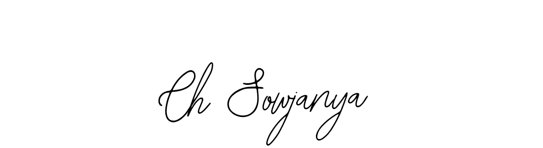 Create a beautiful signature design for name Ch Sowjanya. With this signature (Bearetta-2O07w) fonts, you can make a handwritten signature for free. Ch Sowjanya signature style 12 images and pictures png