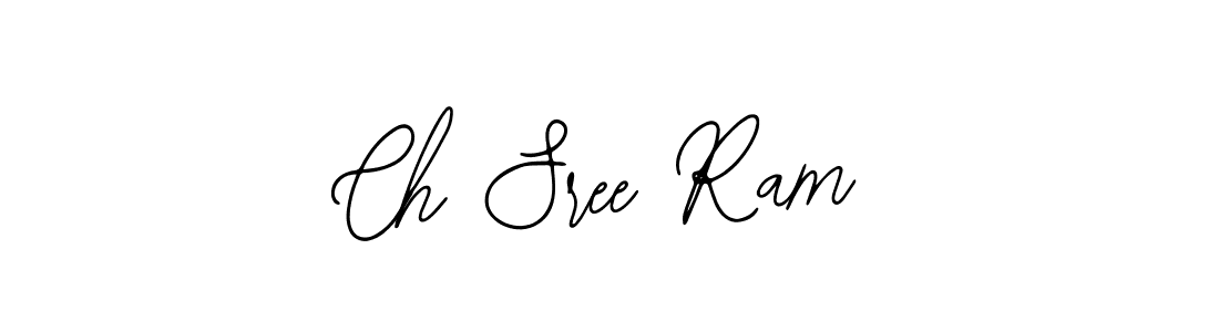 Make a beautiful signature design for name Ch Sree Ram. Use this online signature maker to create a handwritten signature for free. Ch Sree Ram signature style 12 images and pictures png