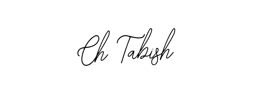 It looks lik you need a new signature style for name Ch Tabish. Design unique handwritten (Bearetta-2O07w) signature with our free signature maker in just a few clicks. Ch Tabish signature style 12 images and pictures png