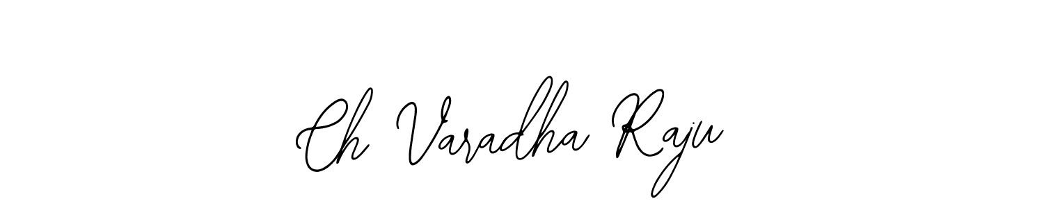 Make a beautiful signature design for name Ch Varadha Raju. Use this online signature maker to create a handwritten signature for free. Ch Varadha Raju signature style 12 images and pictures png