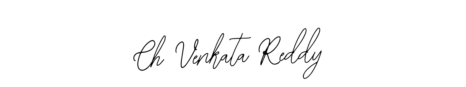 Bearetta-2O07w is a professional signature style that is perfect for those who want to add a touch of class to their signature. It is also a great choice for those who want to make their signature more unique. Get Ch Venkata Reddy name to fancy signature for free. Ch Venkata Reddy signature style 12 images and pictures png