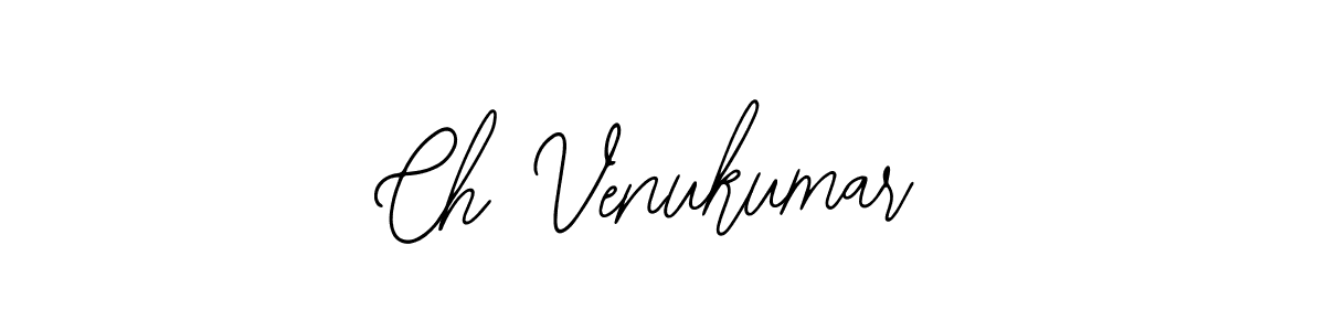 You should practise on your own different ways (Bearetta-2O07w) to write your name (Ch Venukumar) in signature. don't let someone else do it for you. Ch Venukumar signature style 12 images and pictures png