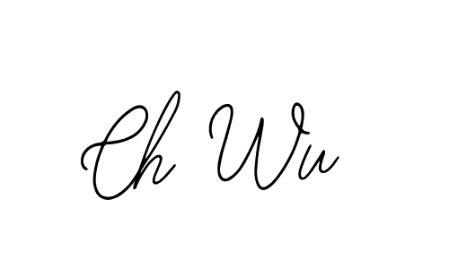 The best way (Bearetta-2O07w) to make a short signature is to pick only two or three words in your name. The name Ch Wu include a total of six letters. For converting this name. Ch Wu signature style 12 images and pictures png