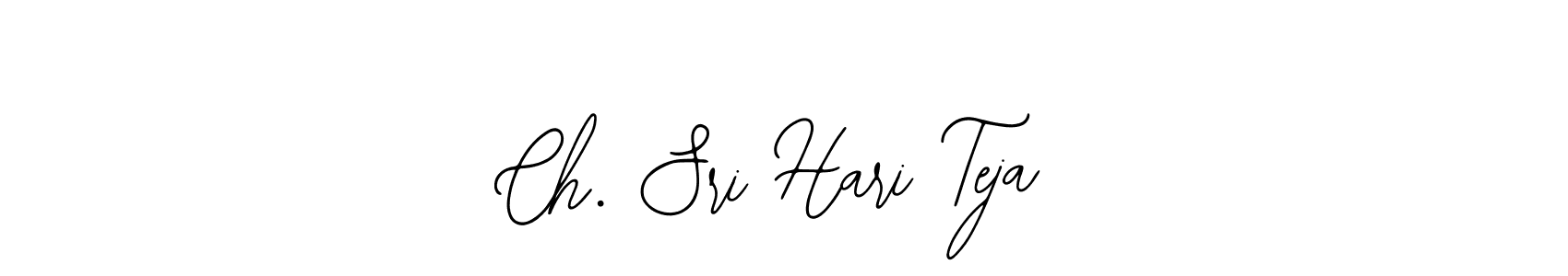 This is the best signature style for the Ch. Sri Hari Teja name. Also you like these signature font (Bearetta-2O07w). Mix name signature. Ch. Sri Hari Teja signature style 12 images and pictures png