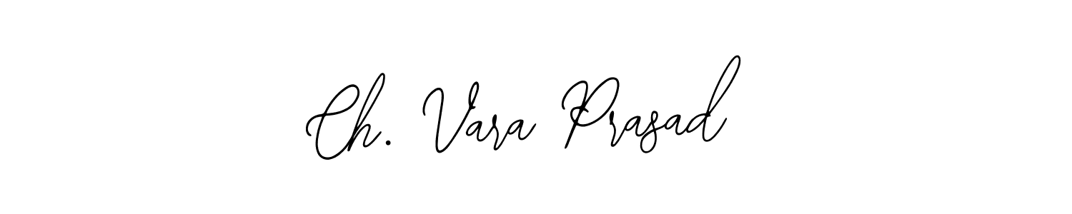 This is the best signature style for the Ch. Vara Prasad name. Also you like these signature font (Bearetta-2O07w). Mix name signature. Ch. Vara Prasad signature style 12 images and pictures png